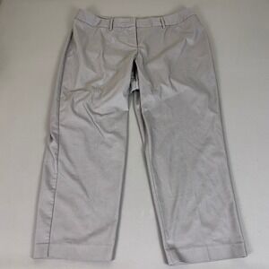 Lane Bryant Collection Dress Pants Womens Plus Size 20 Gray Straight Leg Stretch